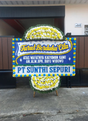 Papan Bunga Duka di Mesidah
