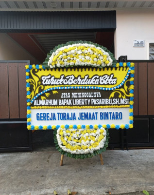 Papan Bunga Duka di Mesidah